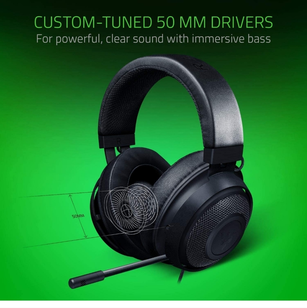 Kraken Razr headset for PC